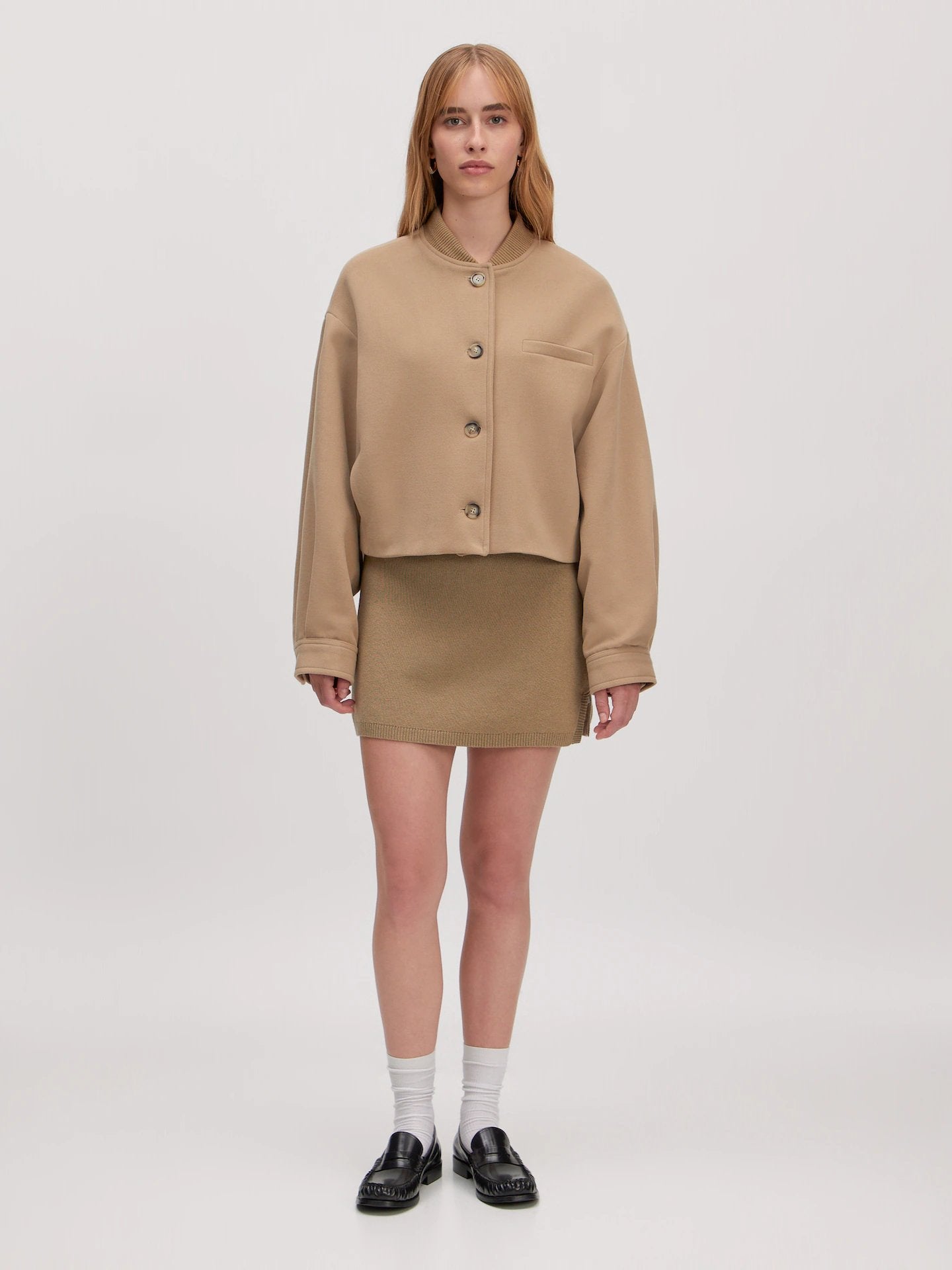 Edited Valja Jacket Lichtbruin Dames