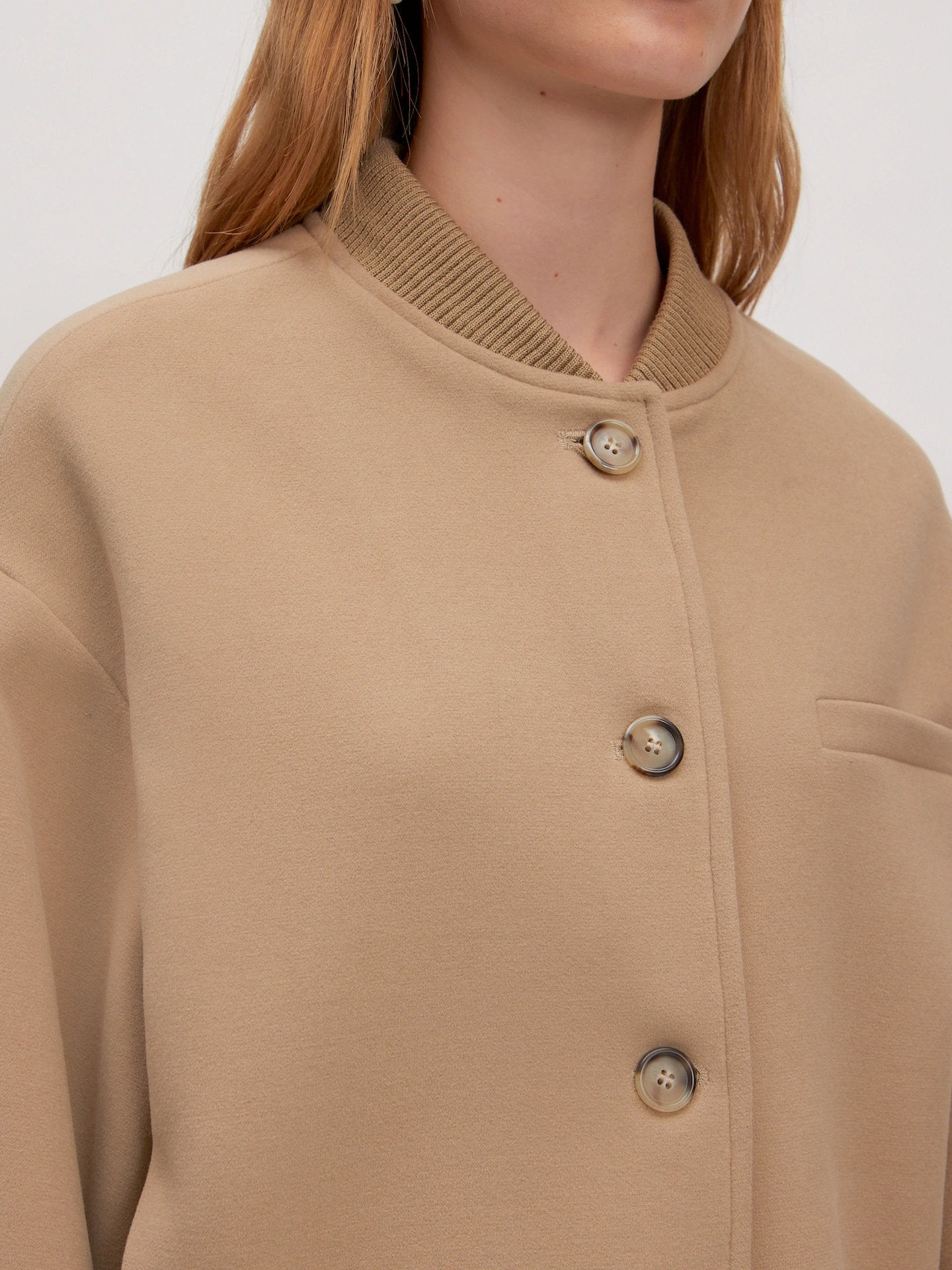 Edited Valja Jacket Lichtbruin Dames