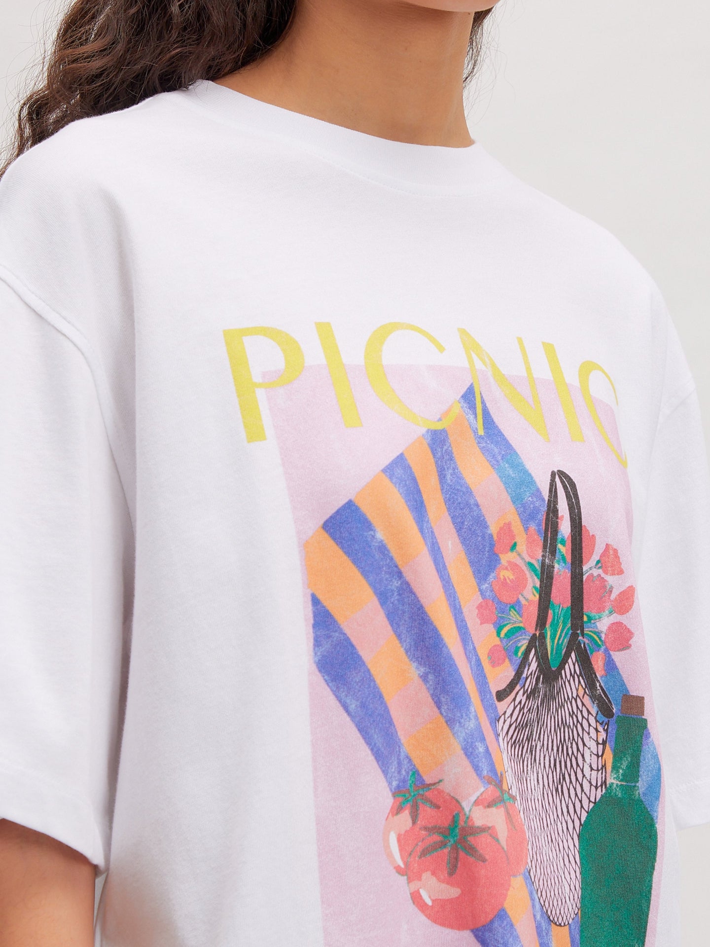 Edited Xia T-shirt Wit Dames