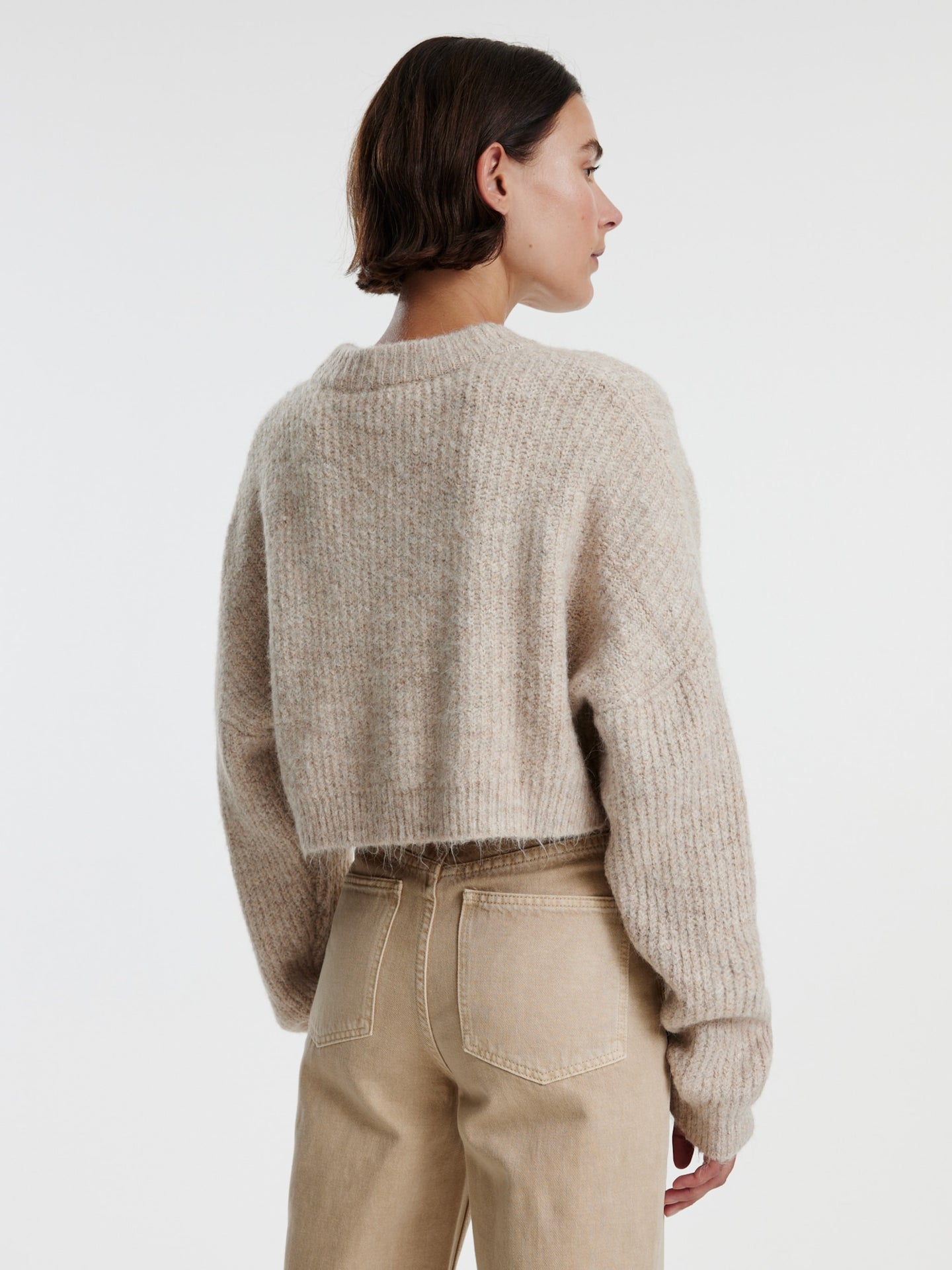 Edited Yella Jumper Lichtbruin Dames