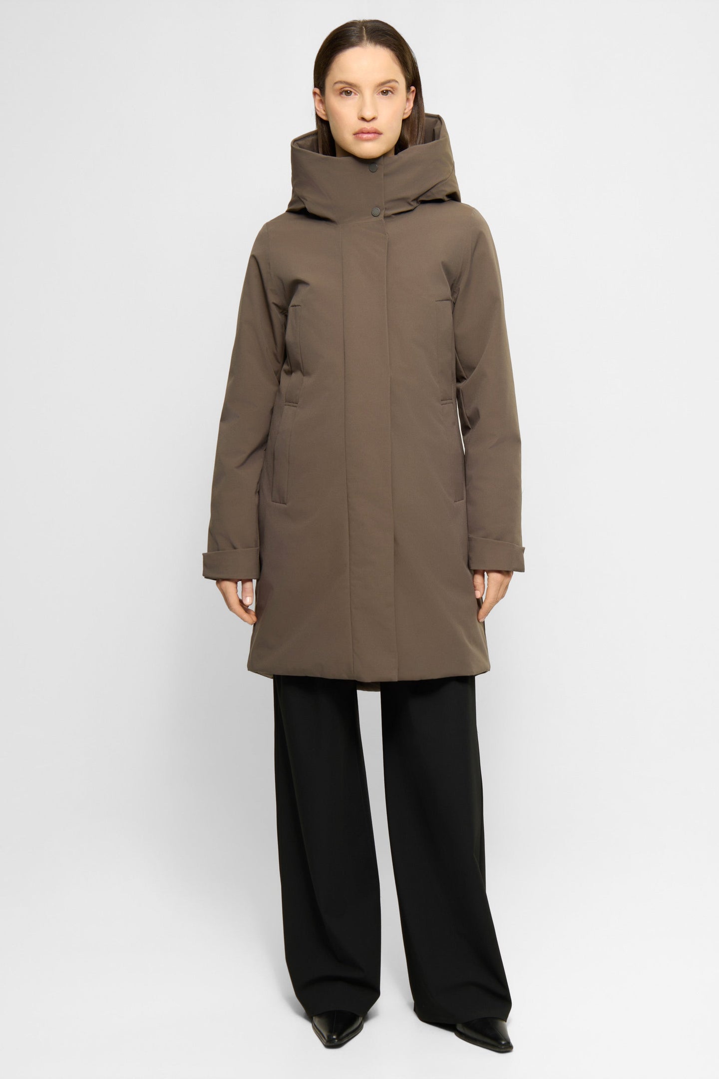 Elvine Eline Parka Bruin Dames