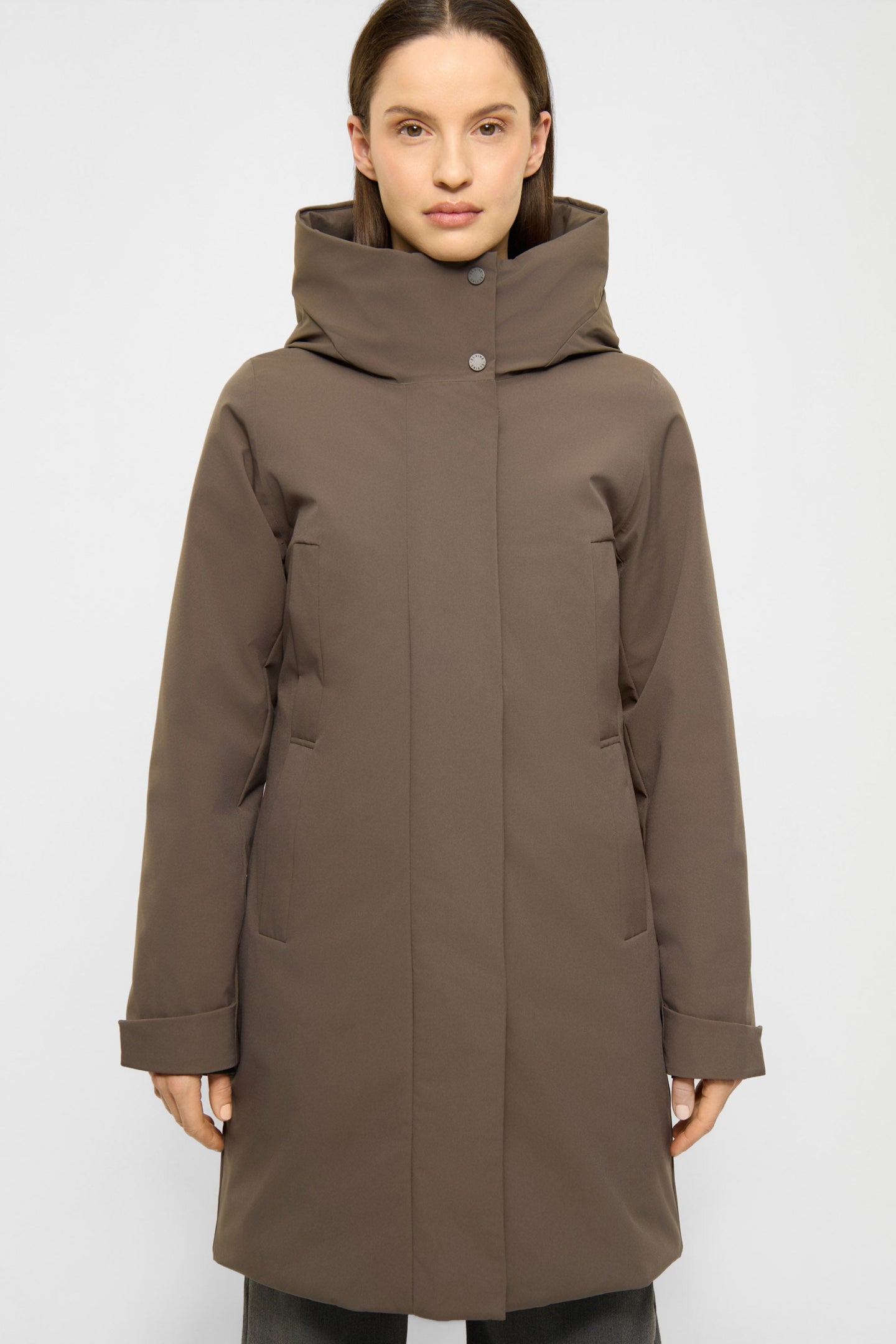Elvine Eline Parka Bruin Dames
