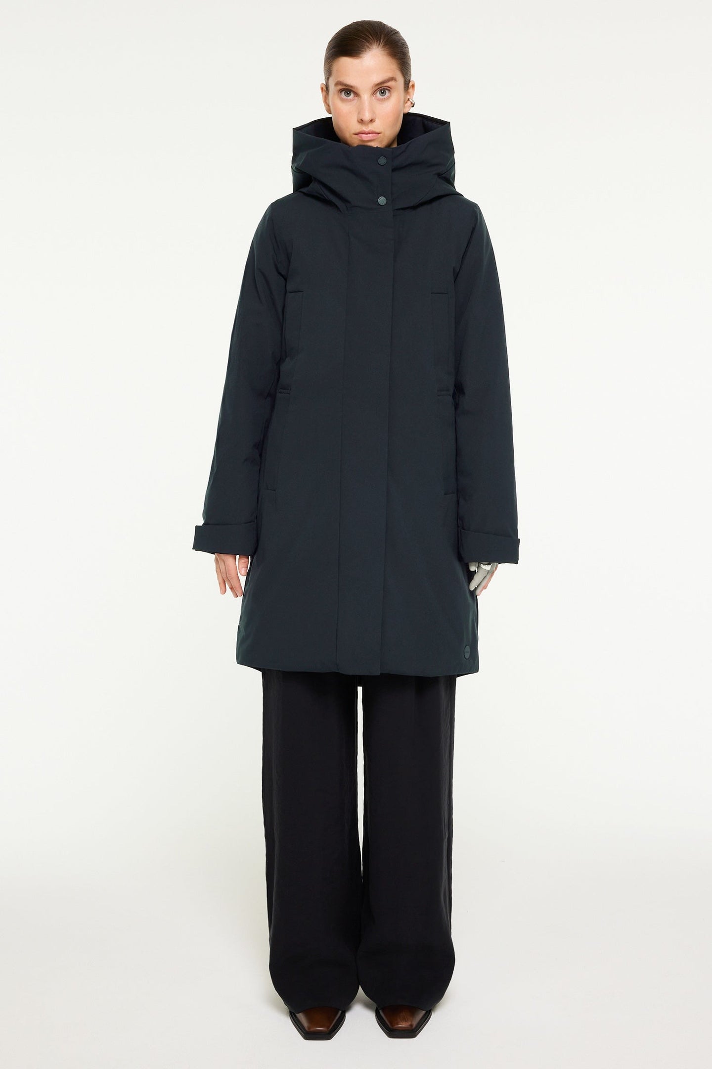 Elvine Eline Parka Donkerblauw Dames