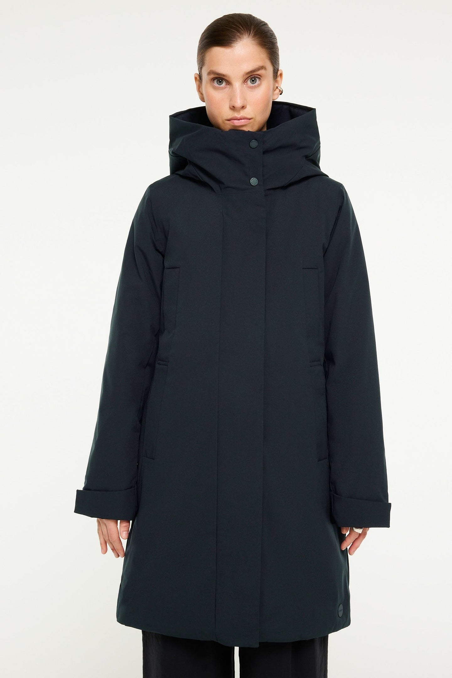 Elvine Eline Parka Donkerblauw Dames