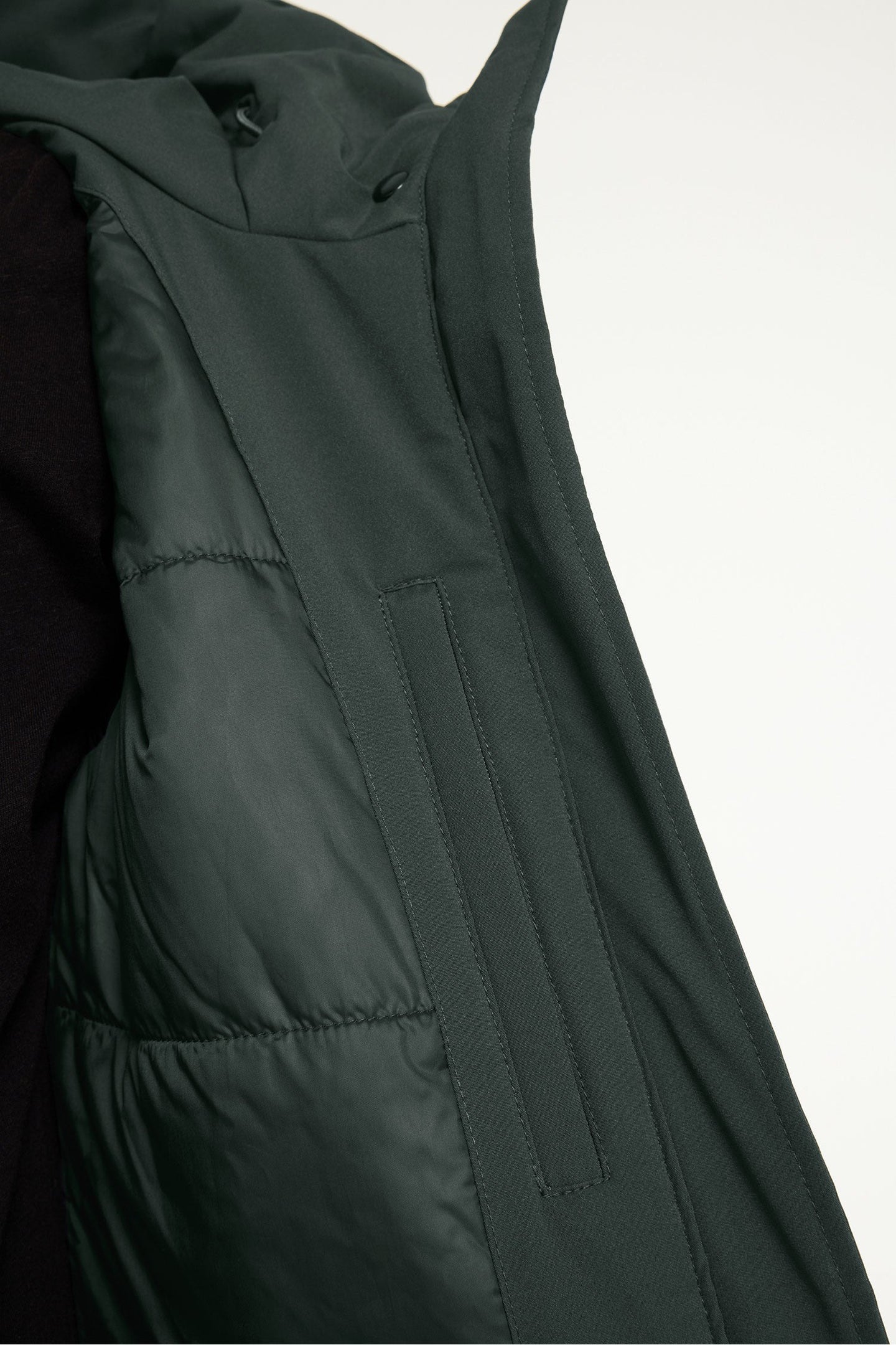 Elvine Eline Parka Donkergroen Dam