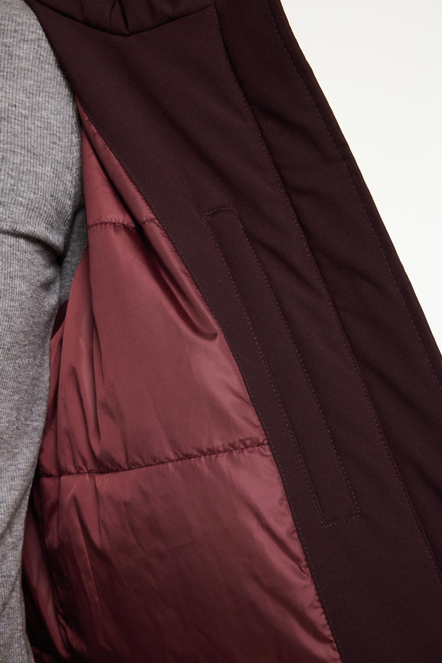 Elvine Eline Parka Donkerrood Dames