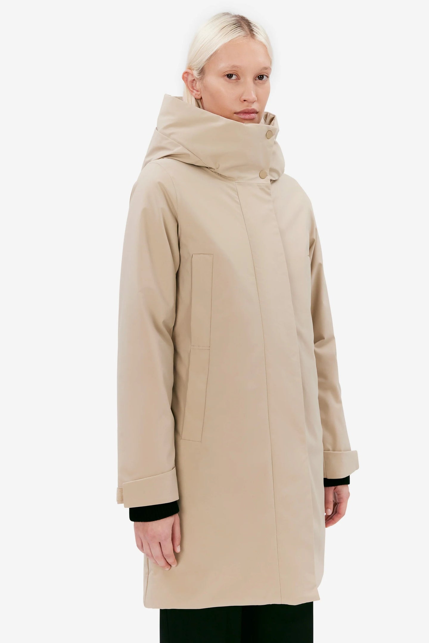 Elvine Eline Parka Lichtbruin Dames