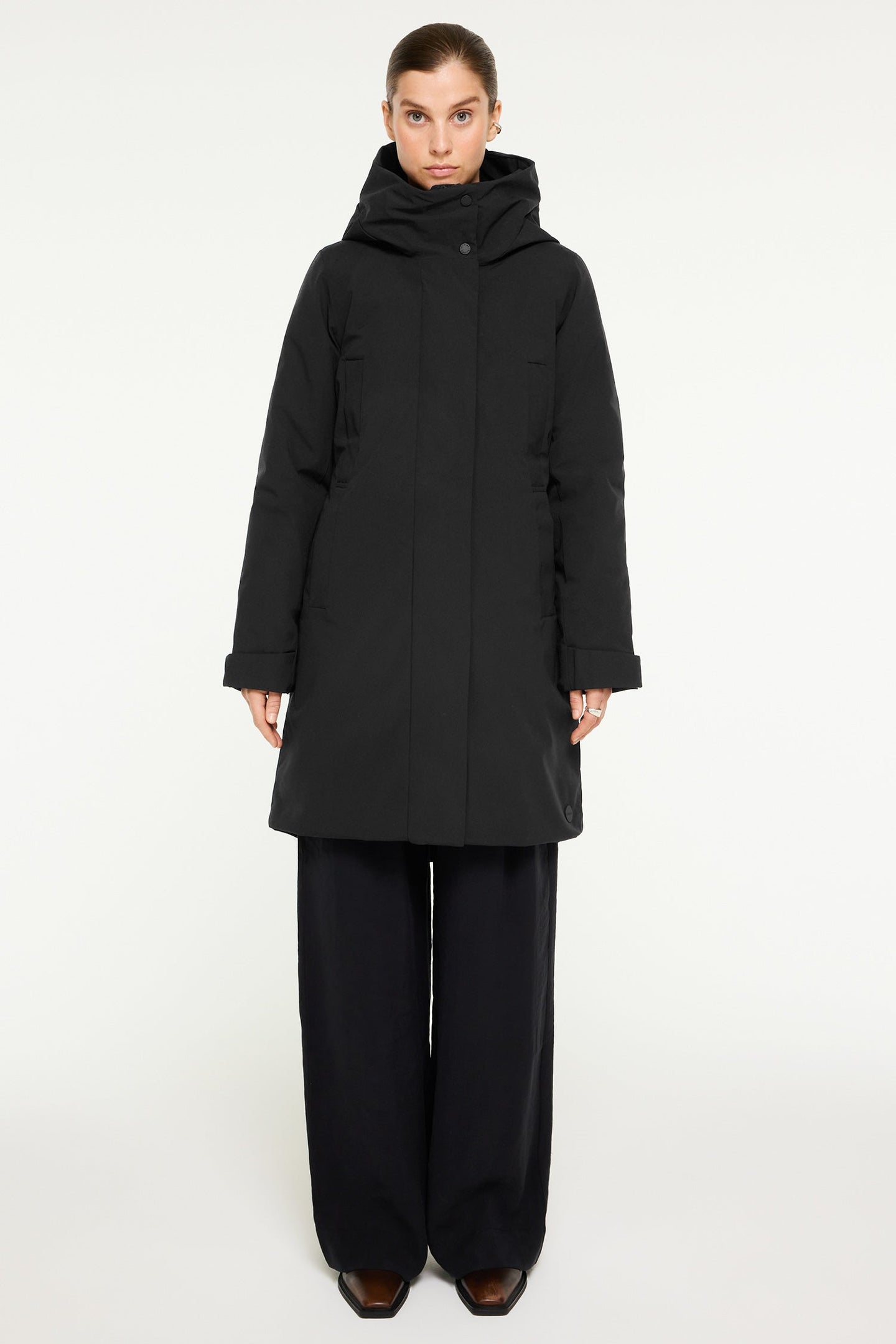 Elvine Eline Parka Zwart Dames