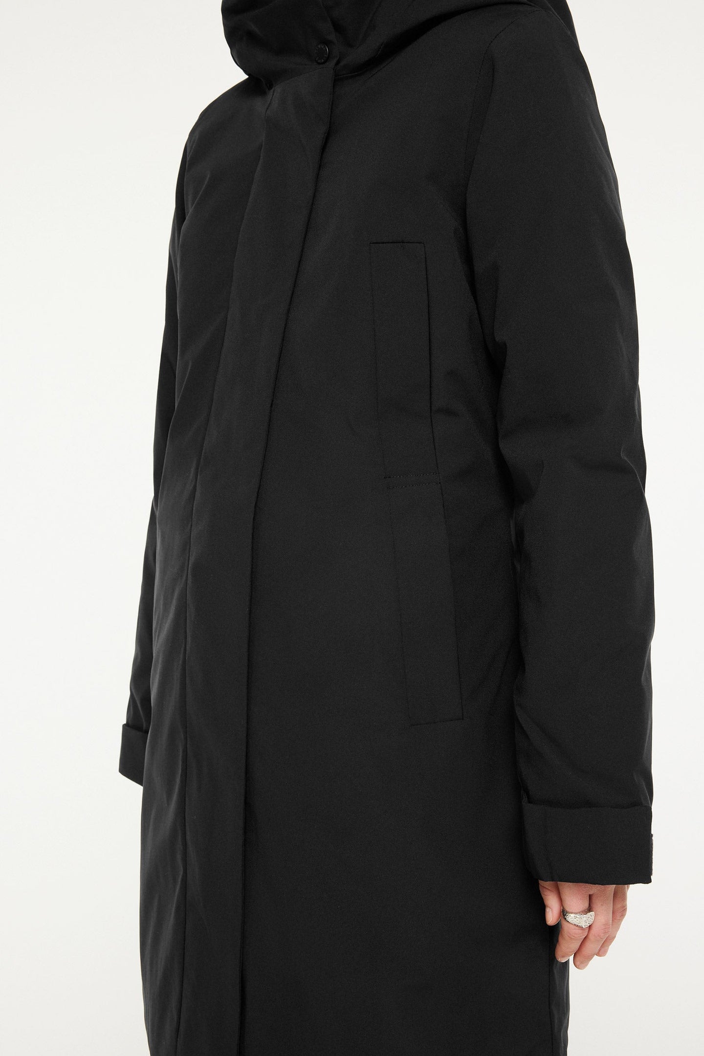 Elvine Eline Parka Zwart Dames