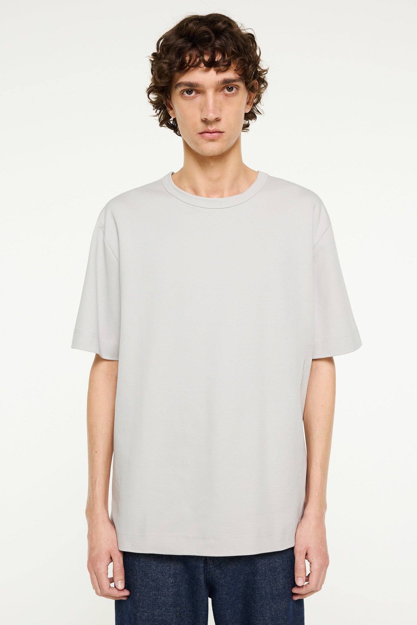 Elvine Hadar Tee Lichtblauw Heren