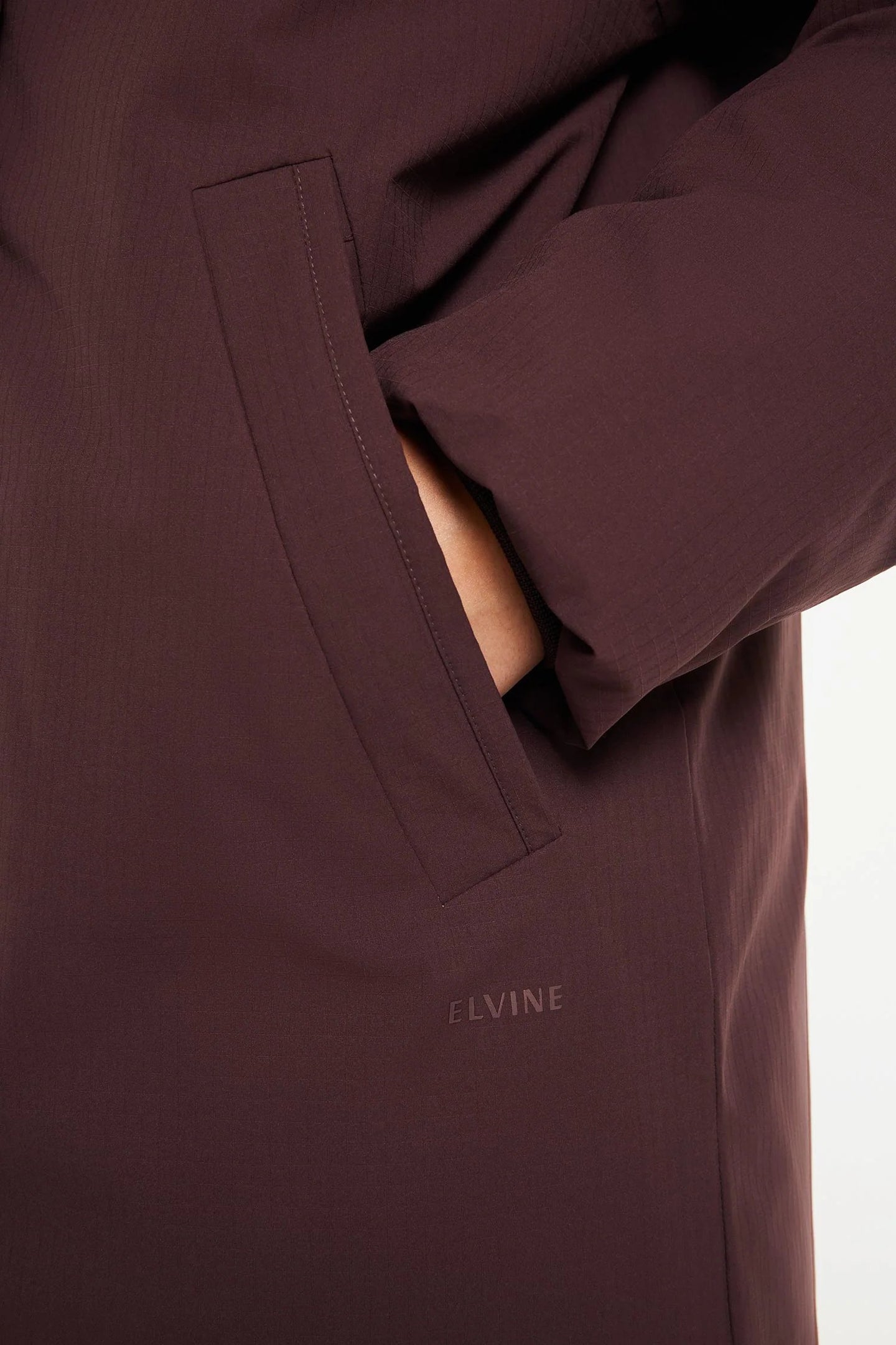 Elvine Saira Parka Donkerrood Dames