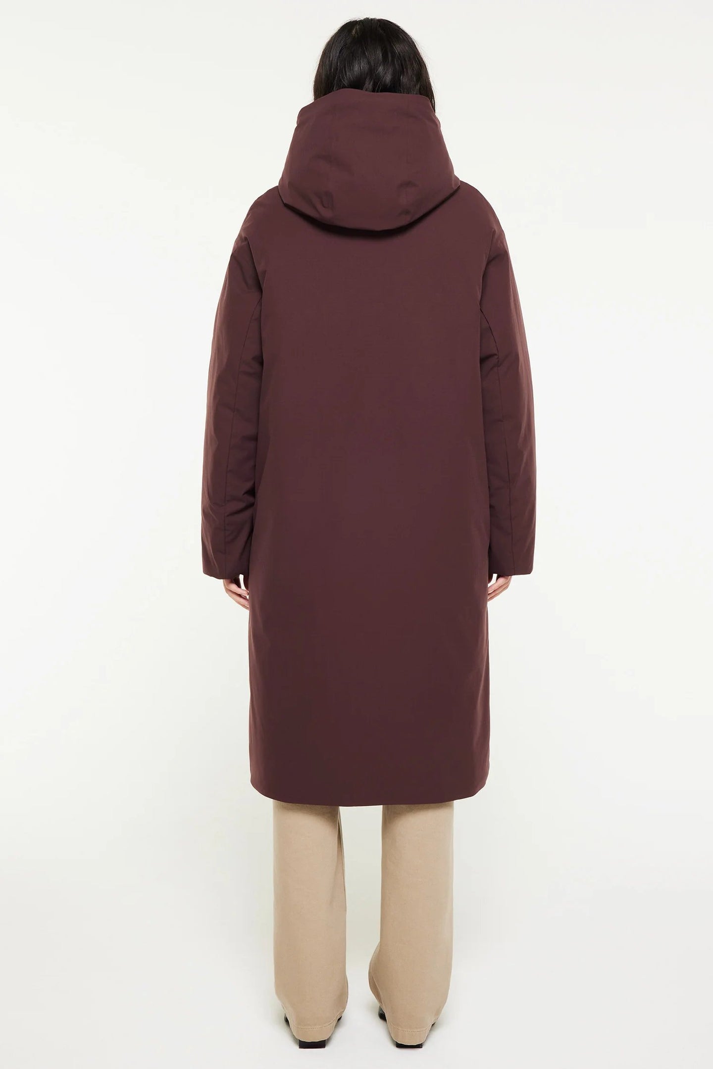 Elvine Saira Parka Donkerrood Dames