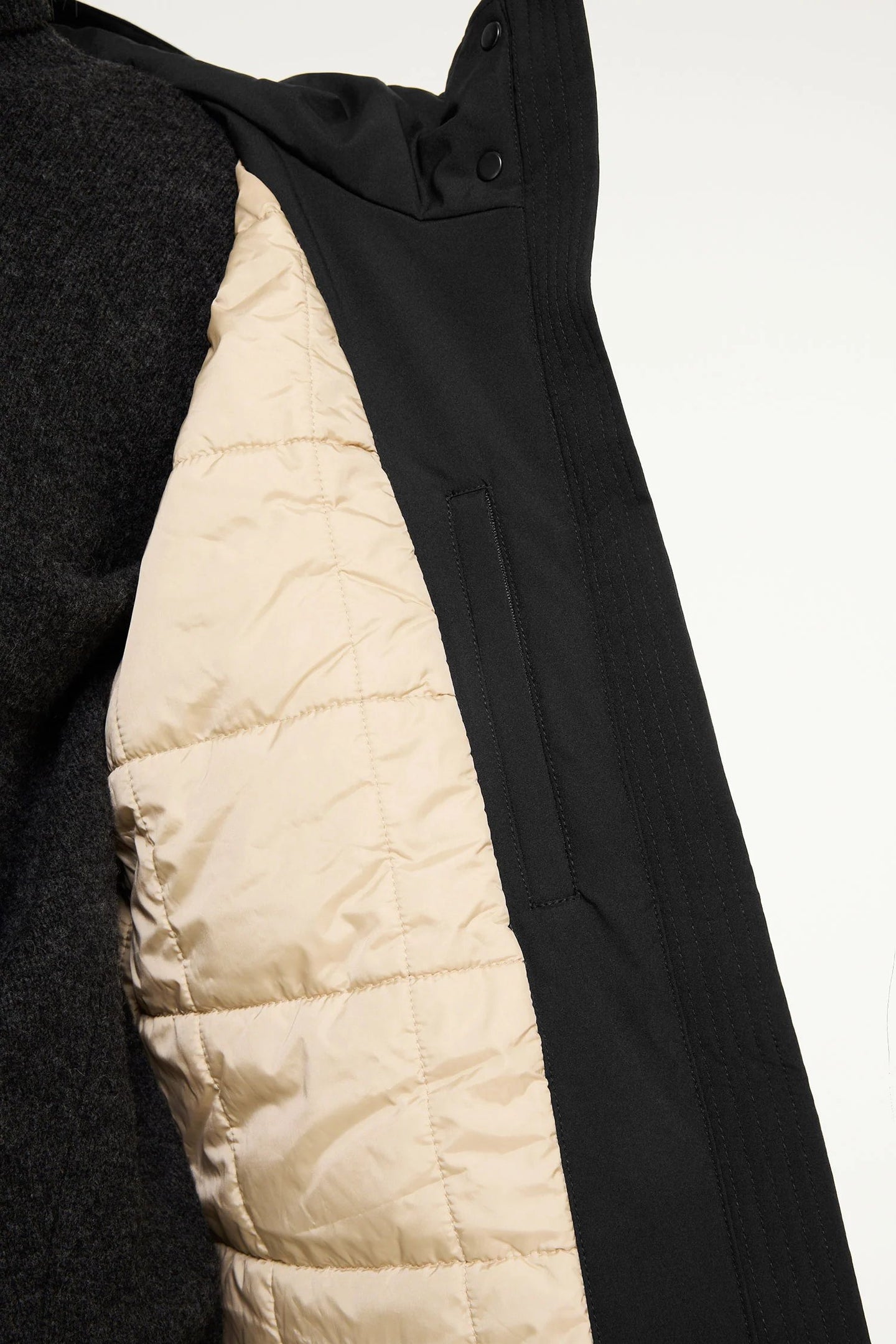 Elvine Signy Parka Zwart Dames