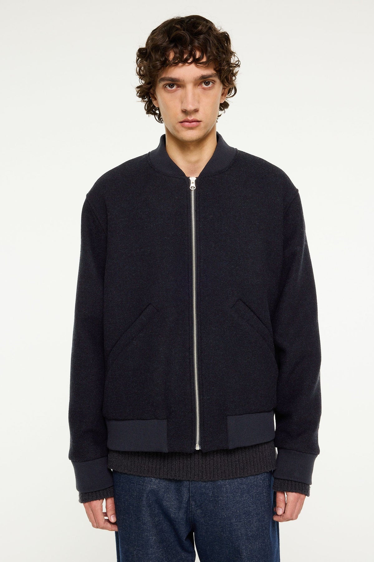 Ylve wool bomber