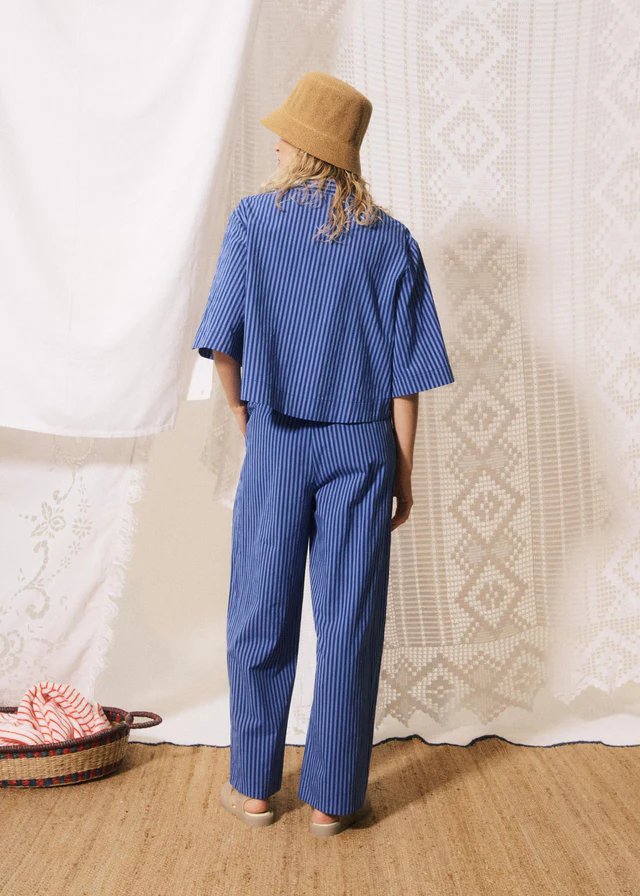 FRNCH Anna Blouse Blauw Dames