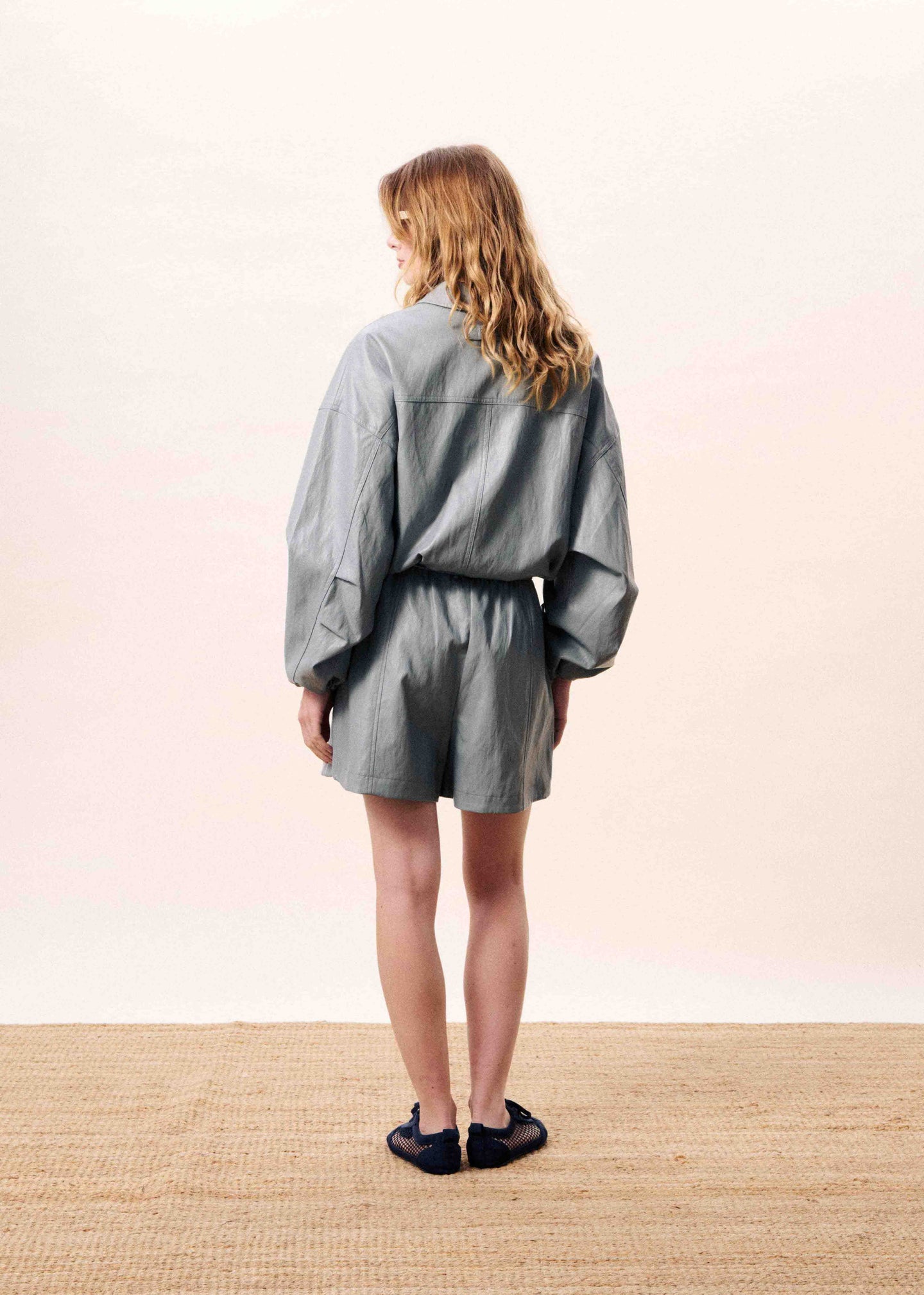 FRNCH Bomber Ariel Lichtgrijs Dames