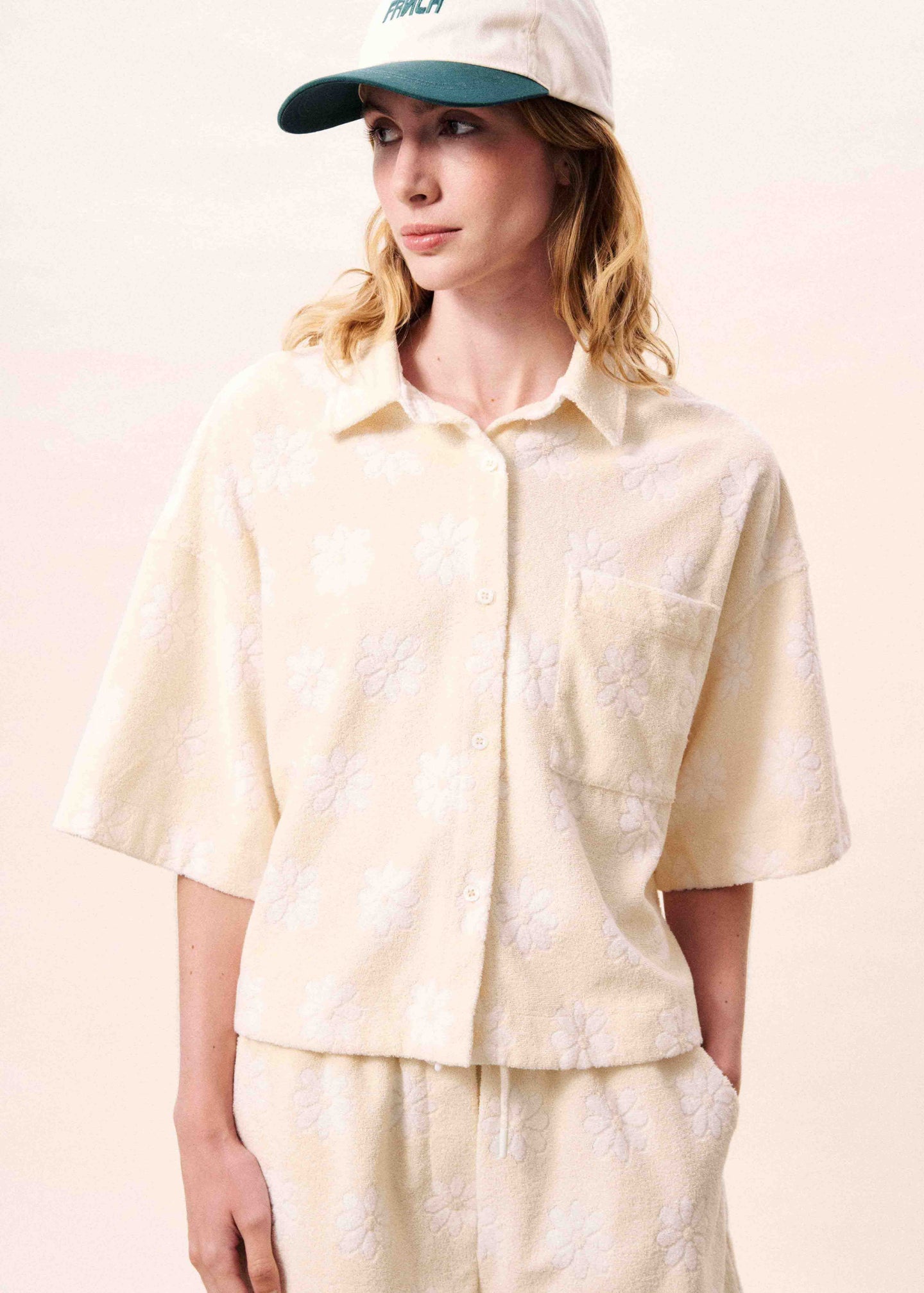 FRNCH Chemise Houlena Wit Dames