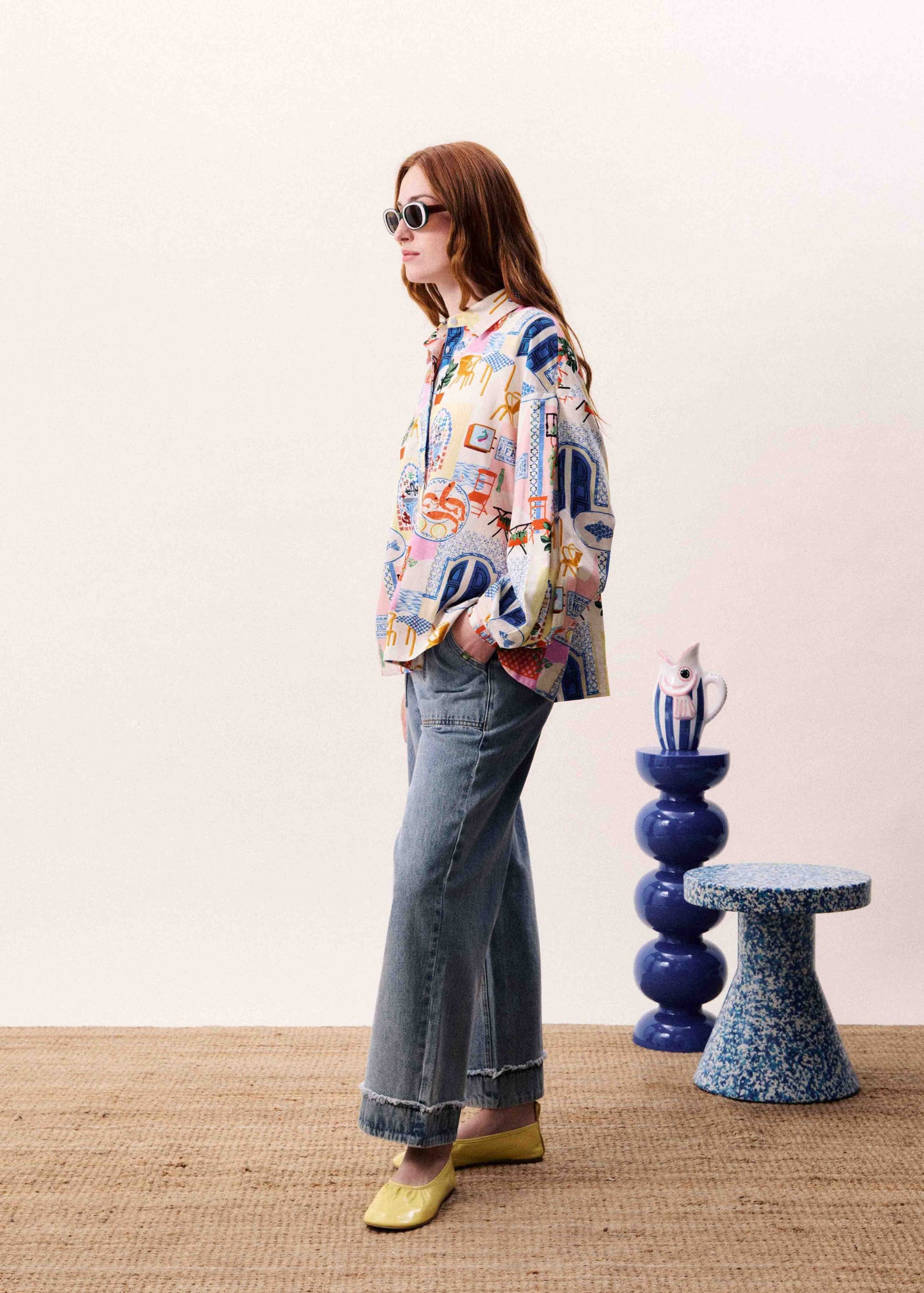 FRNCH Chemise Topaze Multicolor Dames