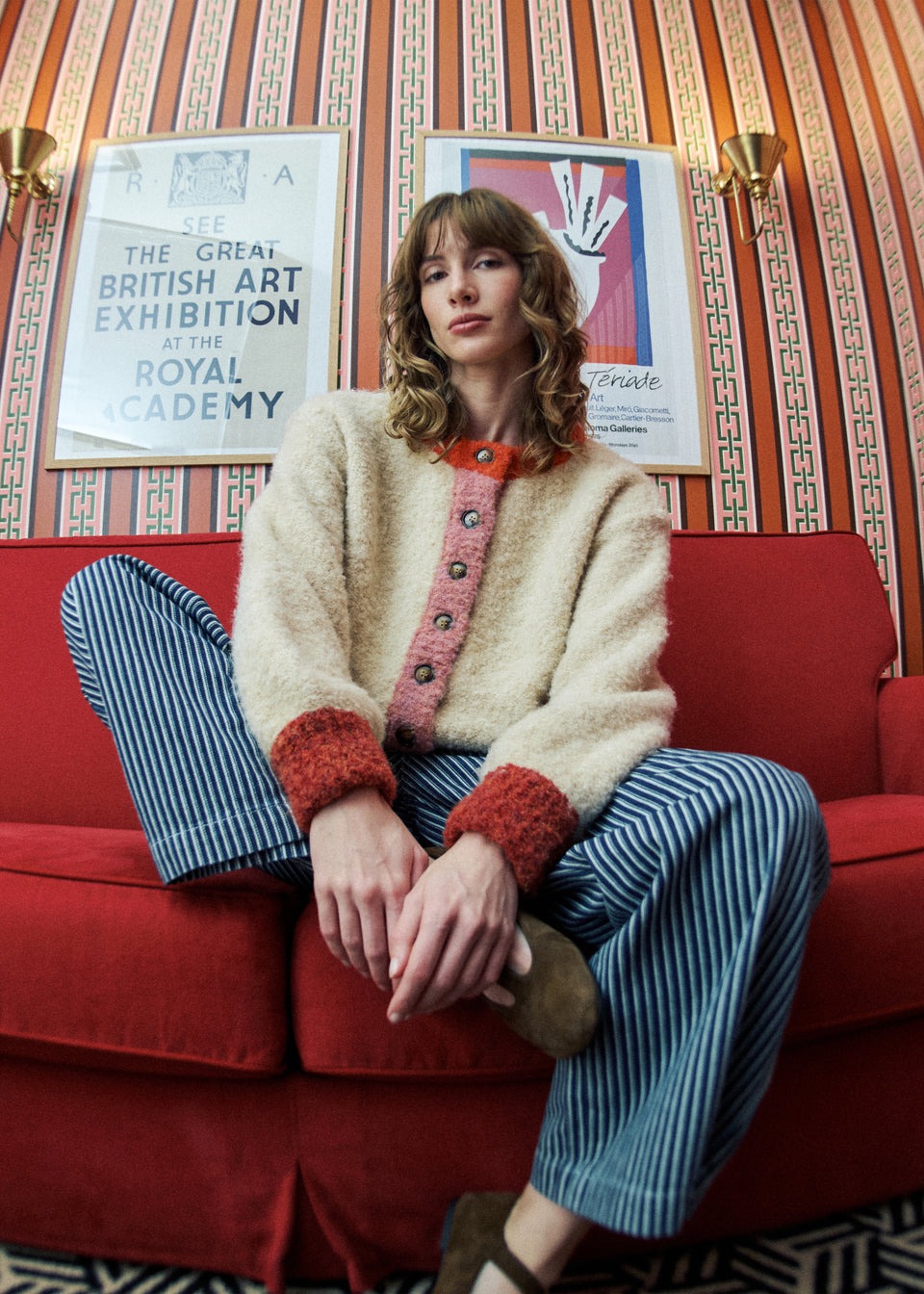 FRNCH Cyclamen Cardigan Wit Dames