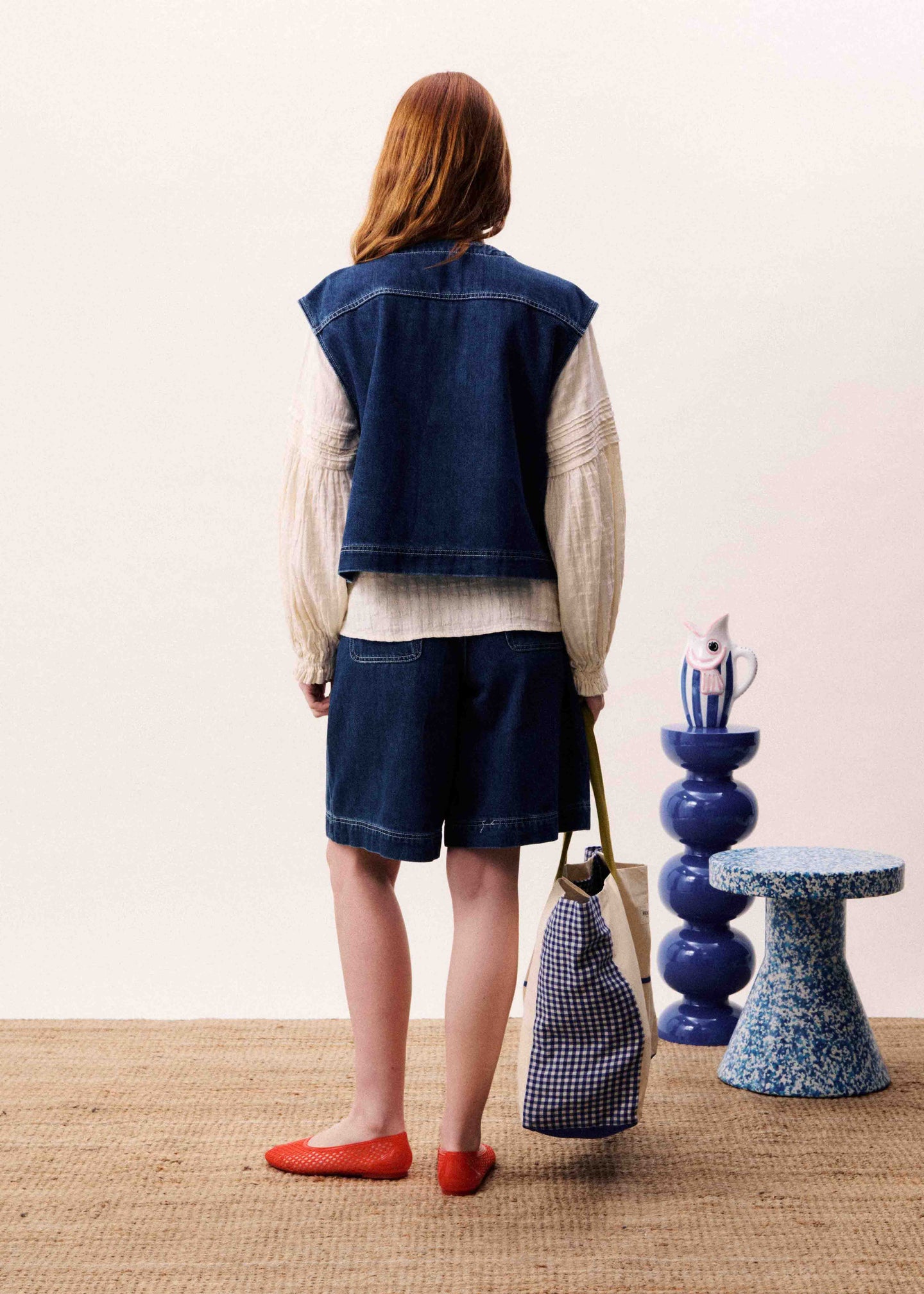 FRNCH Gilet Victory Donkerblauw Dames