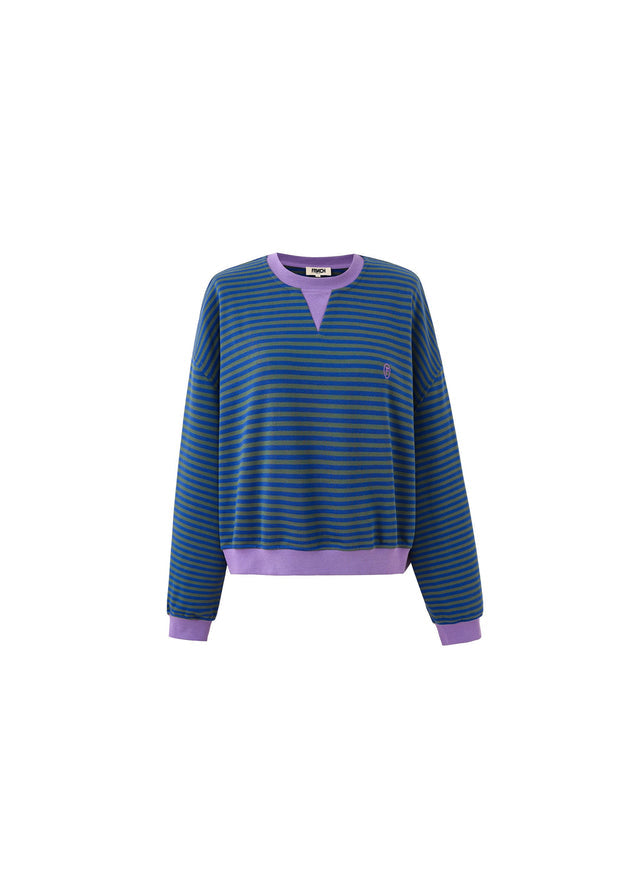 FRNCH Match Sweatshirt Blauw Dames