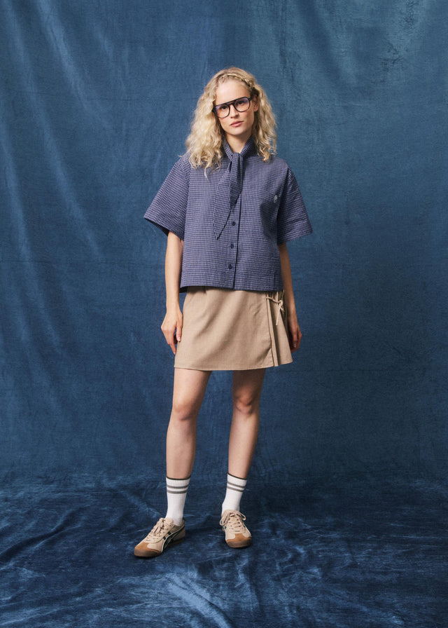 FRNCH Naomi Blouse Donkerblauw Dames