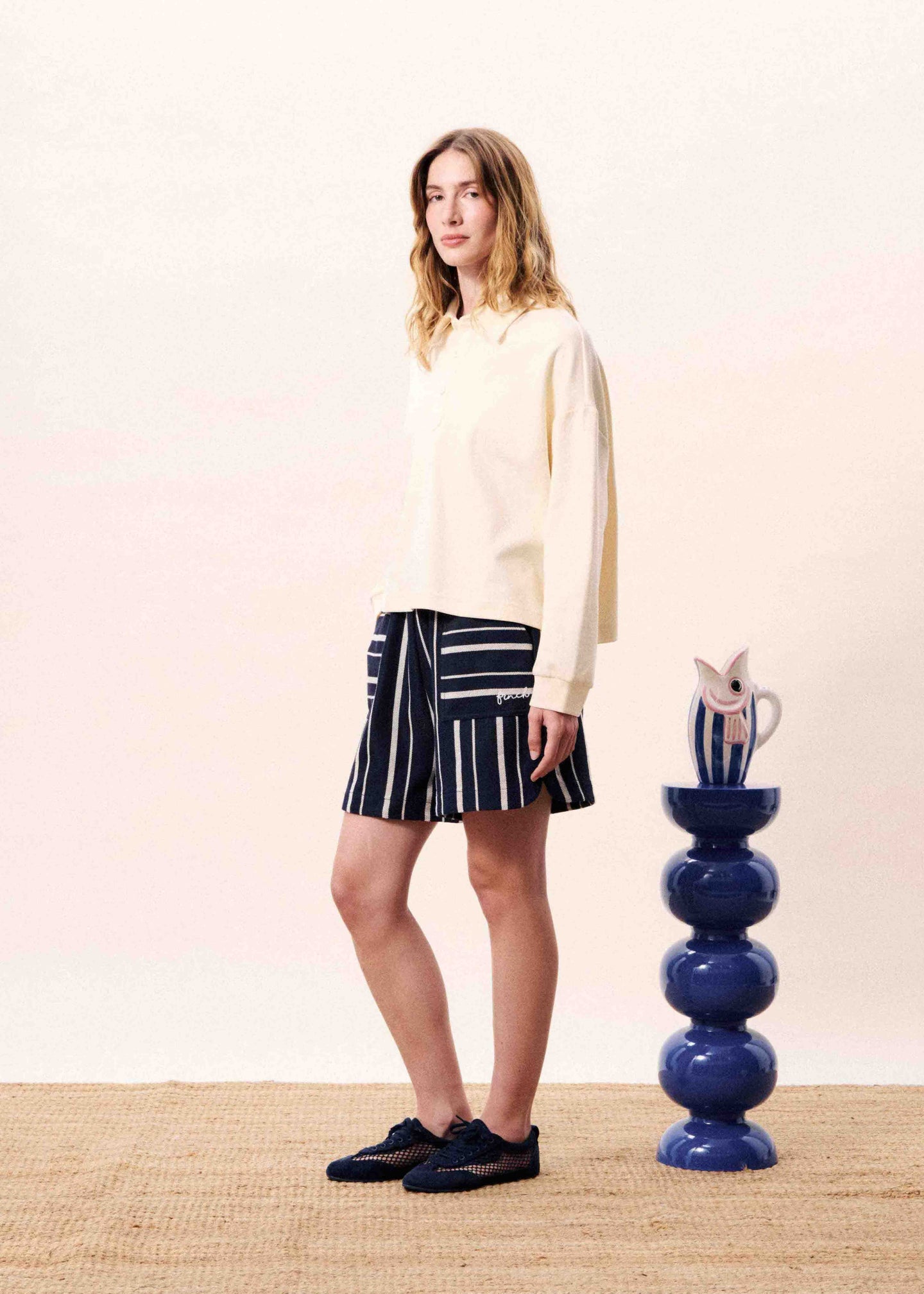 FRNCH Polo Larimar Wit Dames