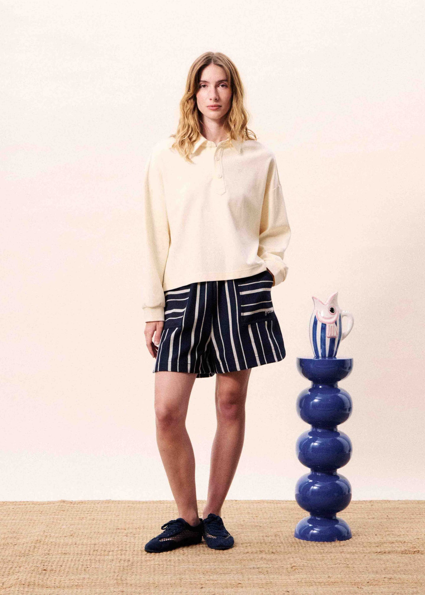 FRNCH Polo Larimar Wit Dames