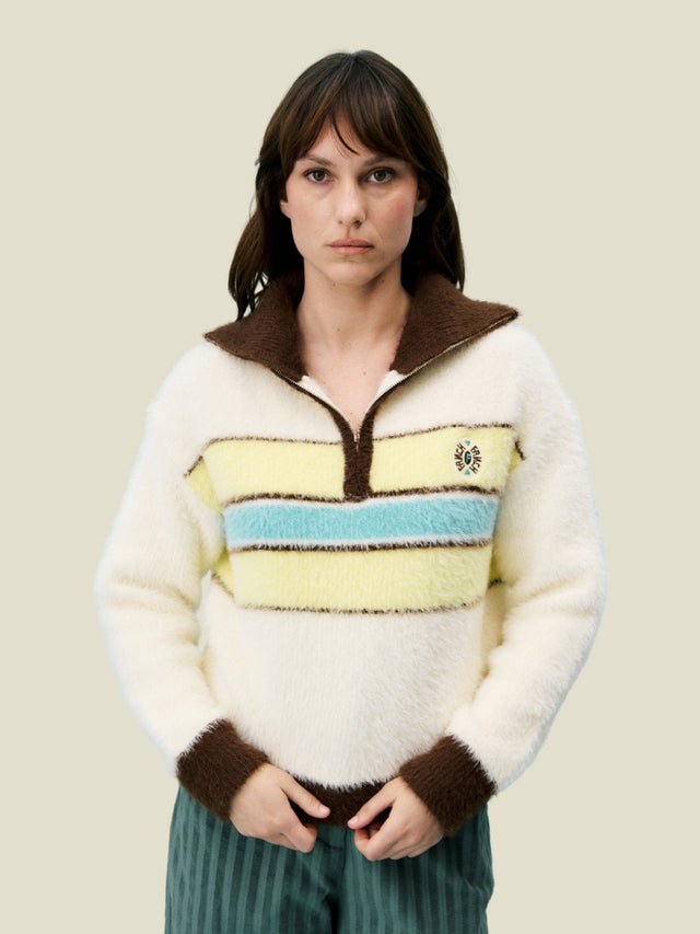 FRNCH Pull Colden Knit Wit Dames