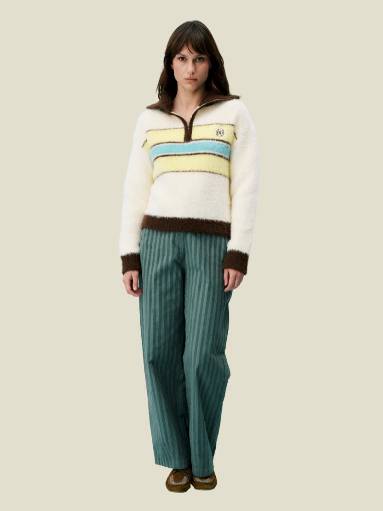 FRNCH Pull Colden Knit Wit Dames