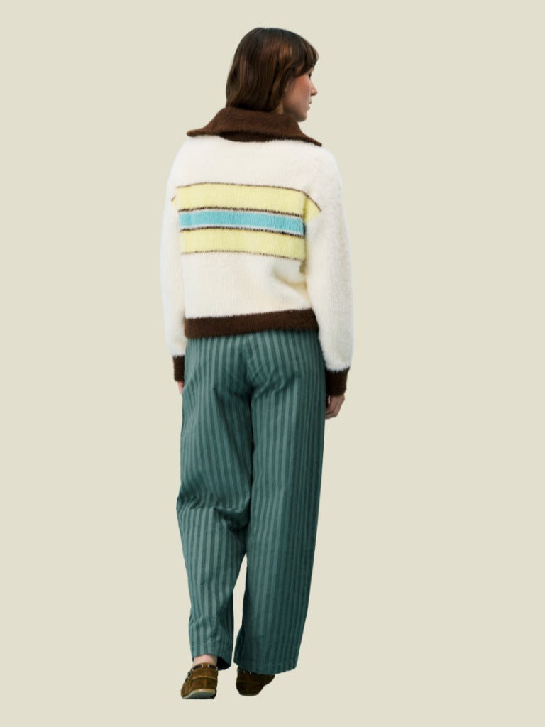 FRNCH Pull Colden Knit Wit Dames