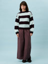FRNCH Pull Pyronia Knit Donkerrood Dames