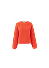 FRNCH Pull Robinson Knit Rood Dames