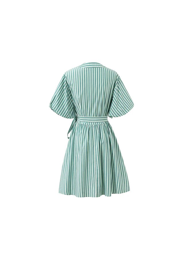 FRNCH Sossio Dress Groen Dames