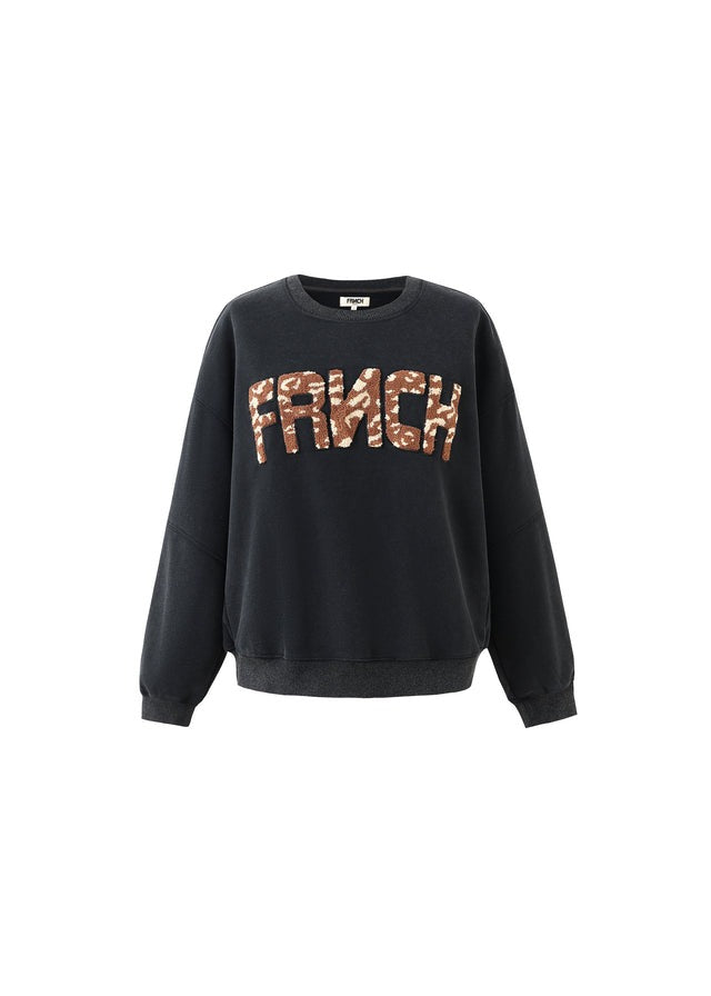 FRNCH Tilleul Sweatshirt Zwart Dames