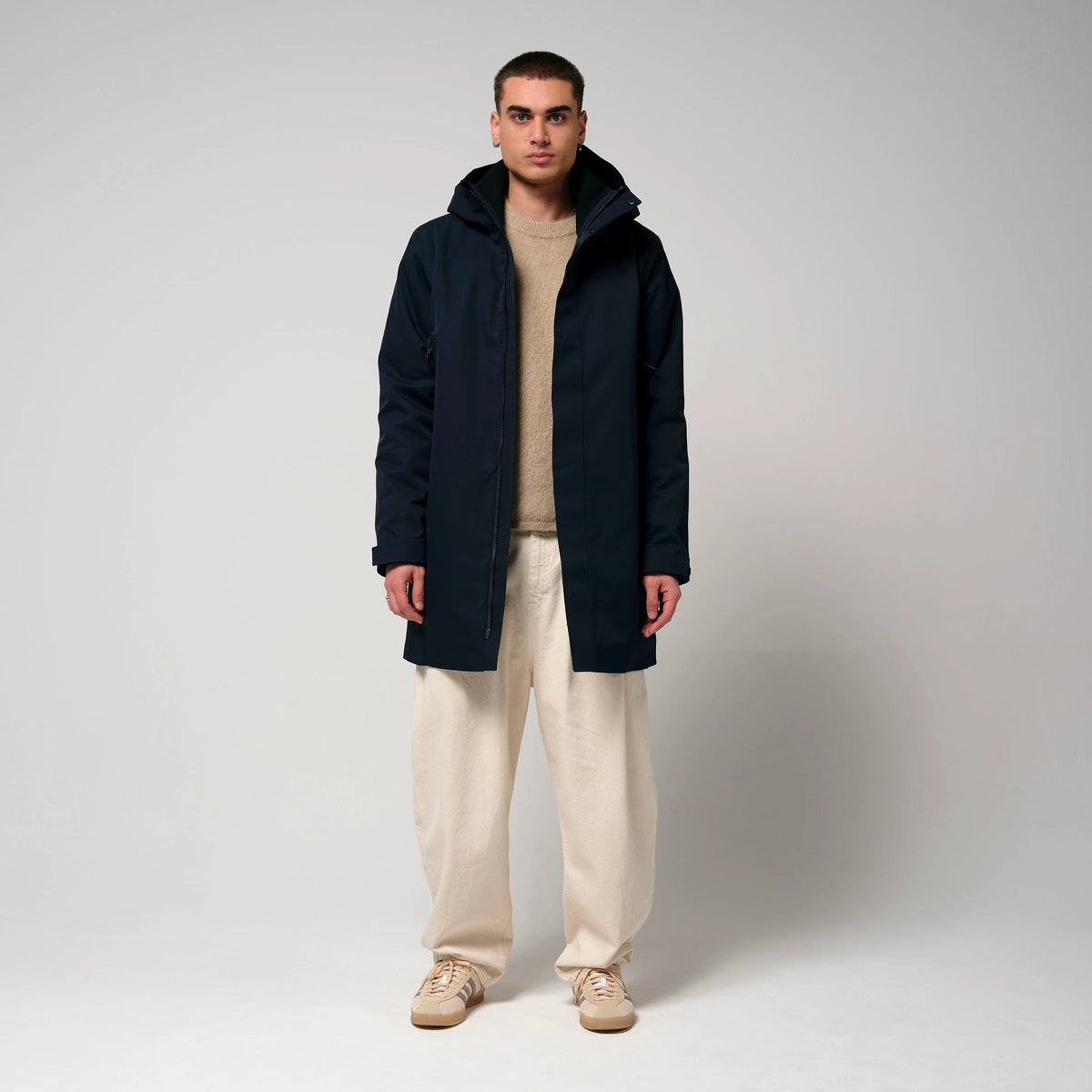 GoFranck Cielo Parka Donkerblauw Heren