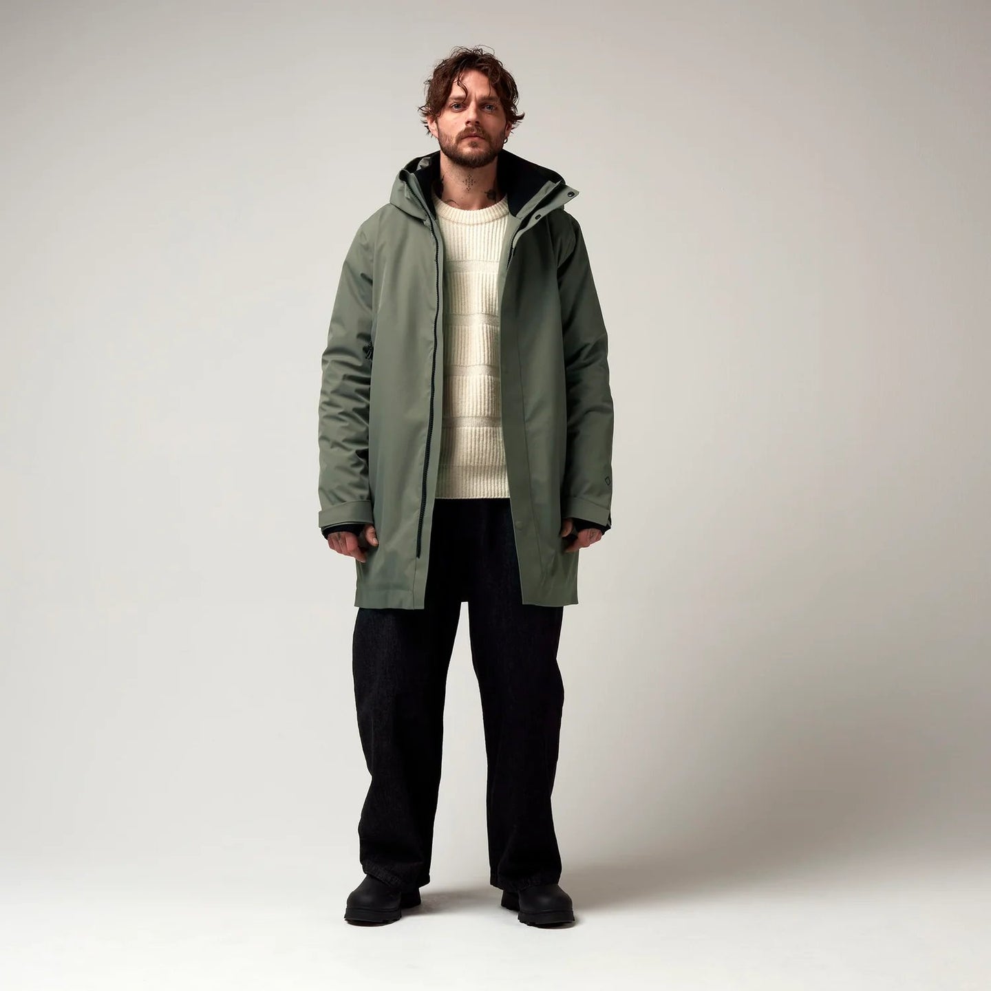 GoFranck Cielo Parka Groen Heren