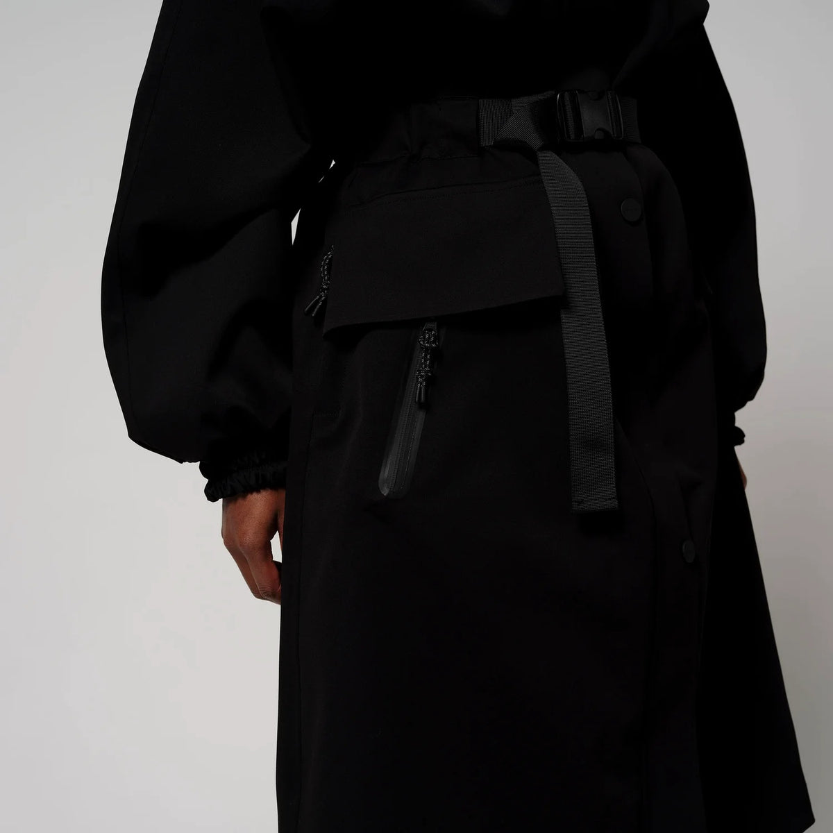 GoFranck Indra Coat Zwart Dames