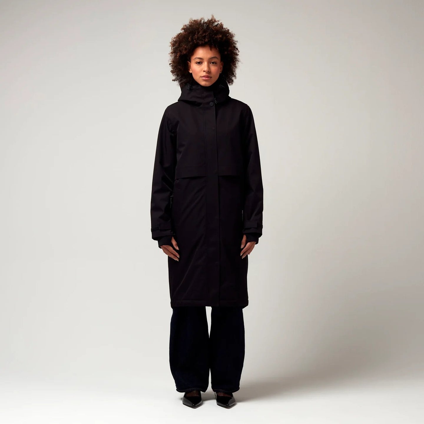 GoFranck Nebula Parka Zwart Dames