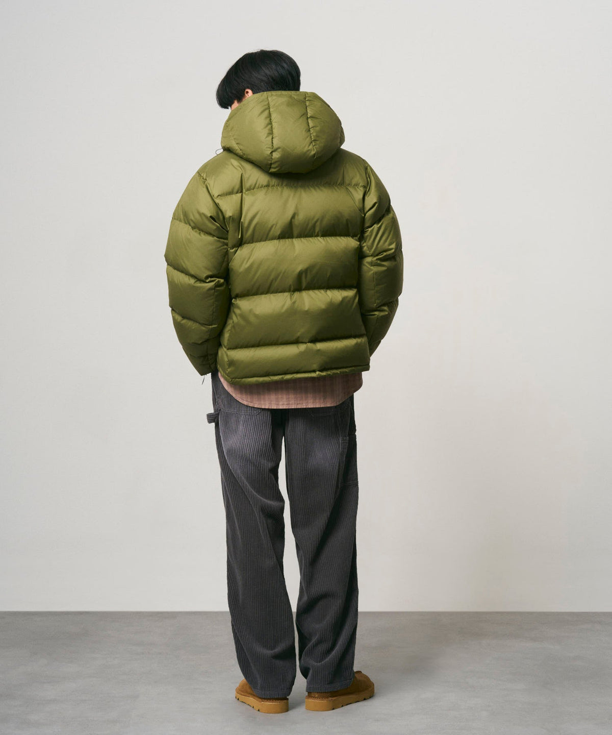 Gramicci Coldfront Hooded Down Jacket Groen Heren