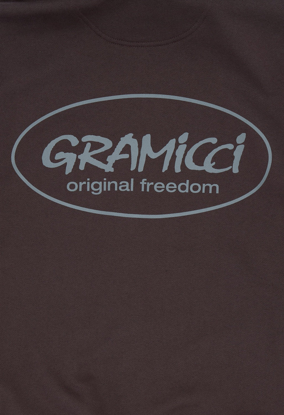 Gramicci Original Freedom Zip Hooded Sweatshirt Donkerbruin Heren