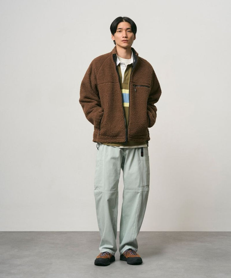 Reversible Sherpa jacket