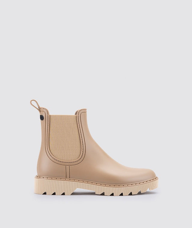 Igor Chloe Ankle Rain Boot Lichtbruin Dames