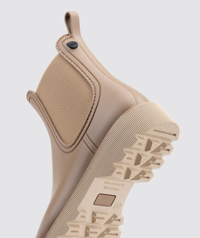 Igor Chloe Ankle Rain Boot Lichtbruin Dames