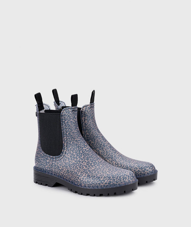 Igor Track Print Ankle Boot Zwart Dames