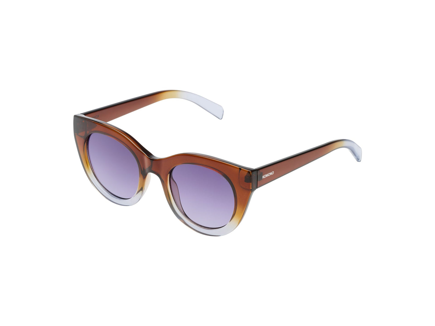 Komono Louise Sunglasses Bruin Unisex