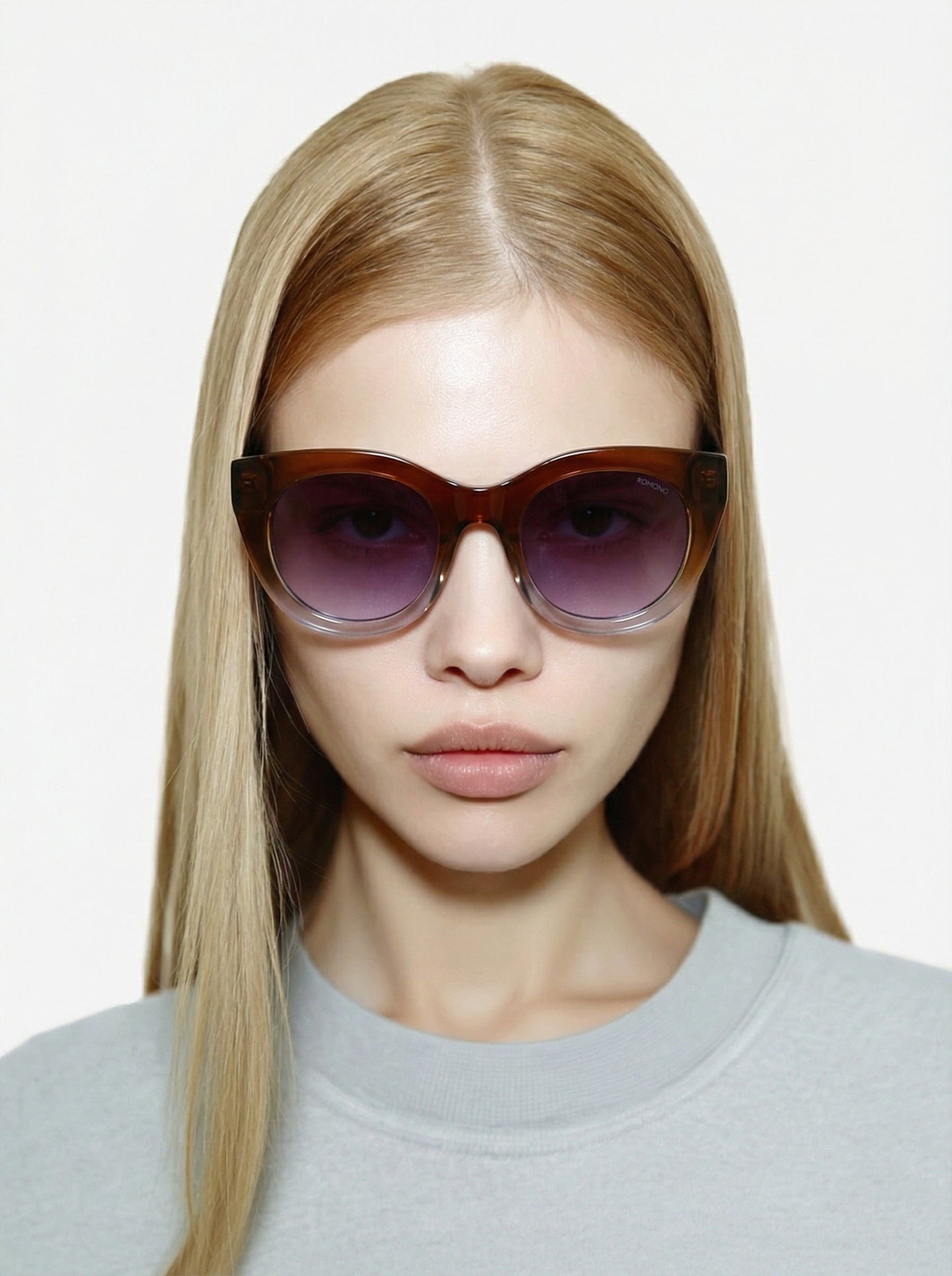 Komono Louise Sunglasses Bruin Unisex