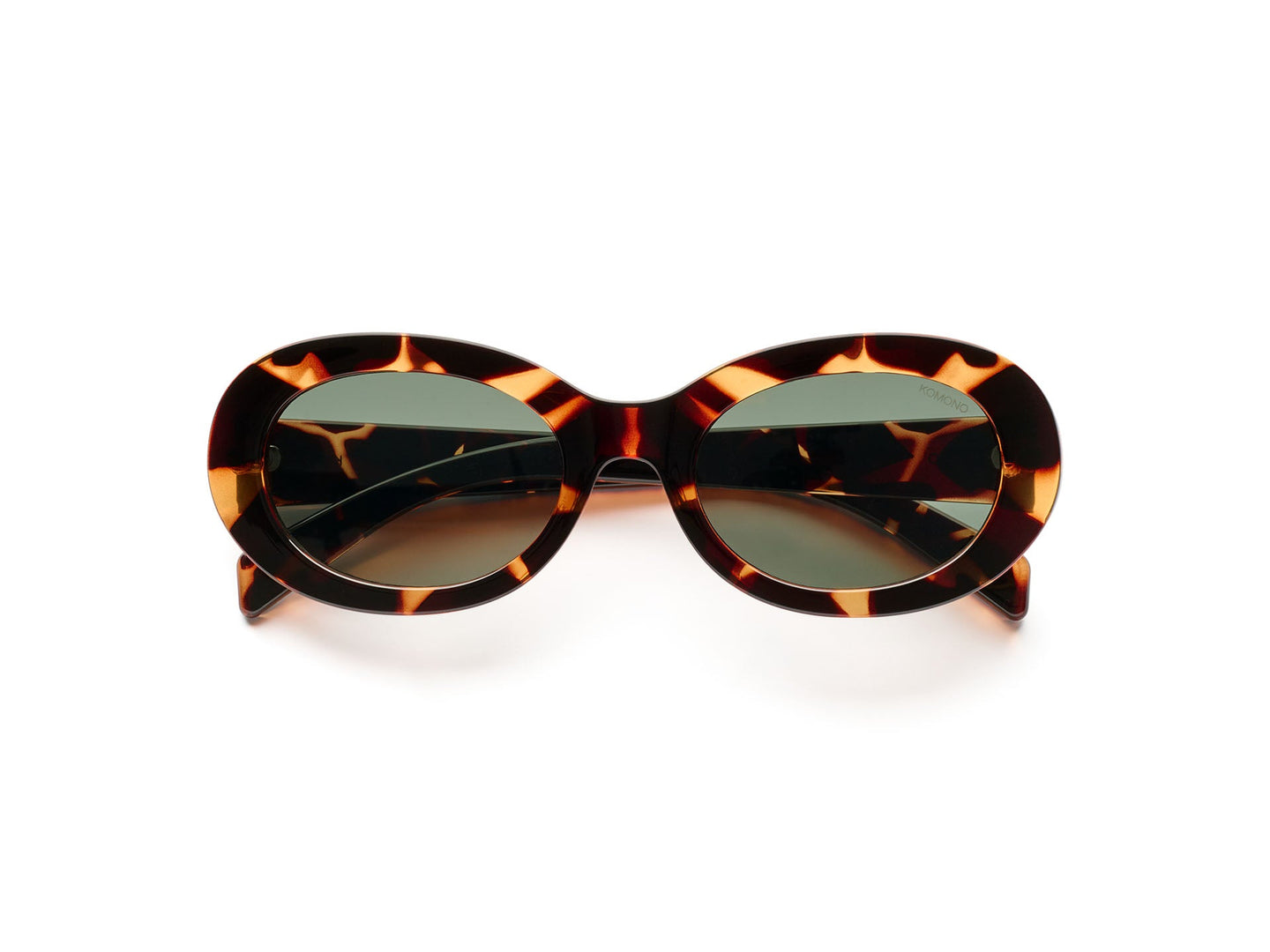 Komono Luna Sunglasses Donkerbruin Unisex