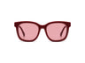 Komono Sienna Sunglasses Donkerrood Unisex
