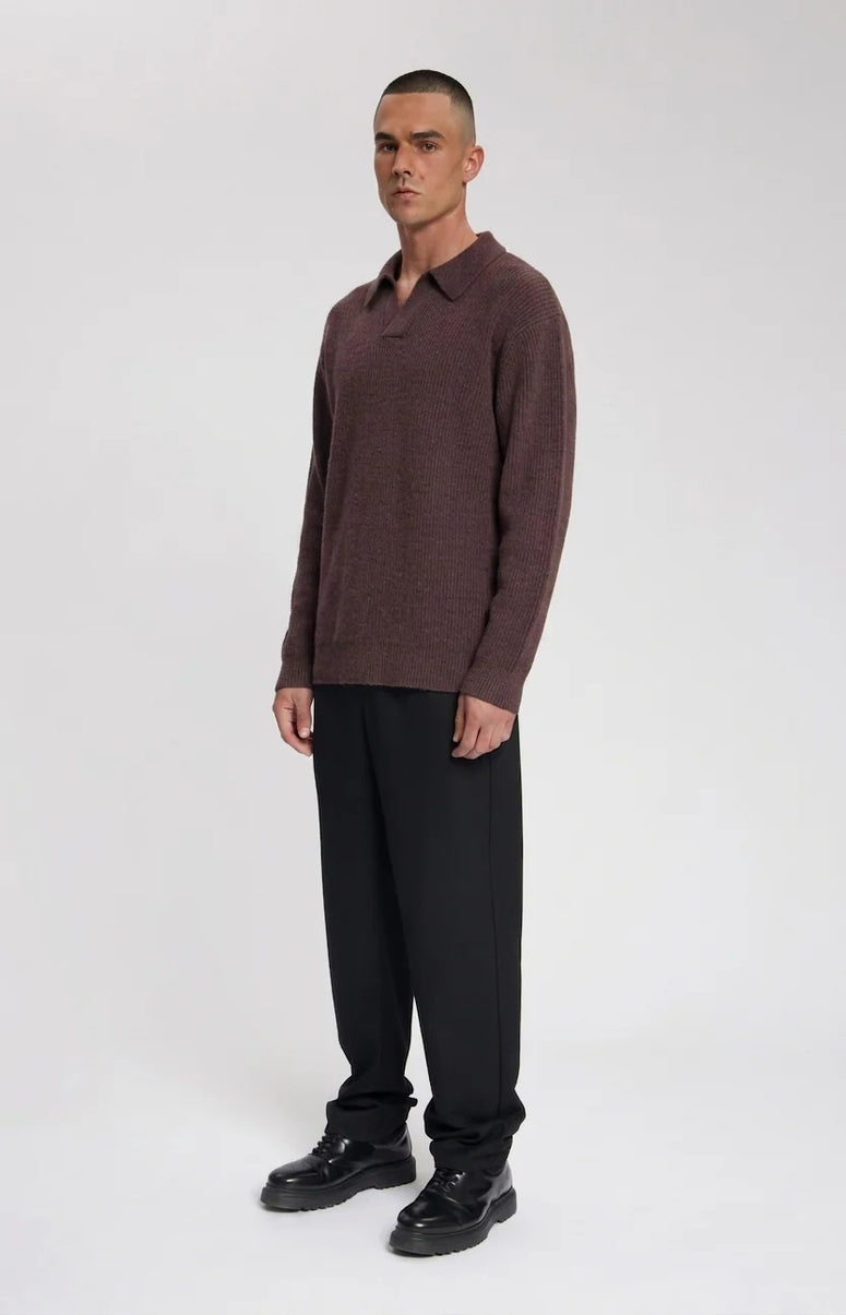 Ares polo knit